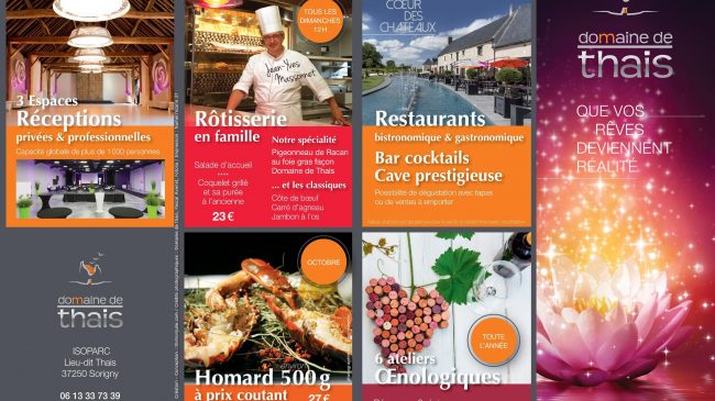 Programme événement - Domaine de Thais
