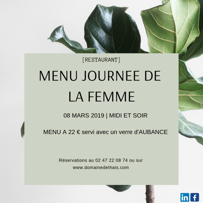 MENU JOURNEE DE LA FEMME fb 28.02.19